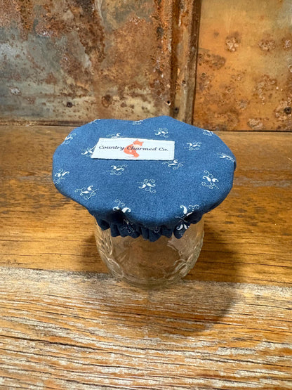 Reusable Reversible Cotton Jar Covers | Eco Friendly Kitchen | Zero Waste Food Storage