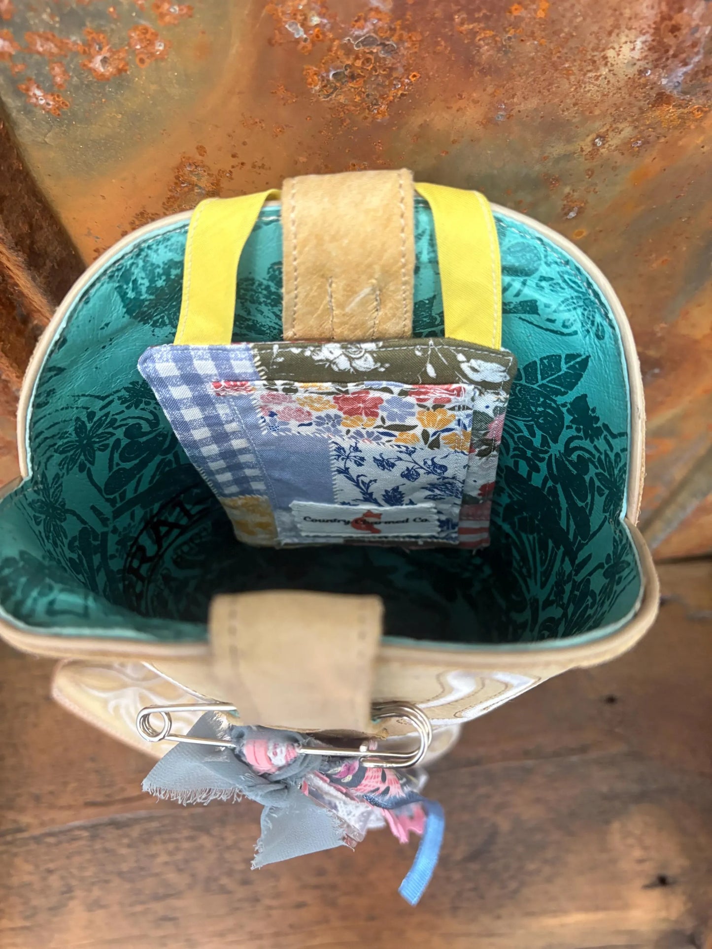 Fabric Boot Wallet | Hands-Free Credit Card Holder | Festival Rodeo Accessory