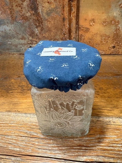 Reusable Reversible Cotton Jar Covers | Eco Friendly Kitchen | Zero Waste Food Storage