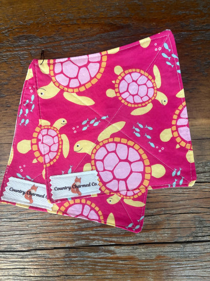 Set of 2 Reusable Jar Opener Grippers | Fabric Non-Slip Lid Openers