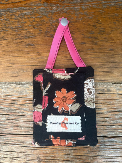 Fabric Boot Wallet | Hands-Free Credit Card Holder | Festival Rodeo Accessory
