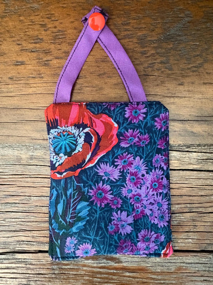 Fabric Boot Wallet | Hands-Free Credit Card Holder | Festival Rodeo Accessory