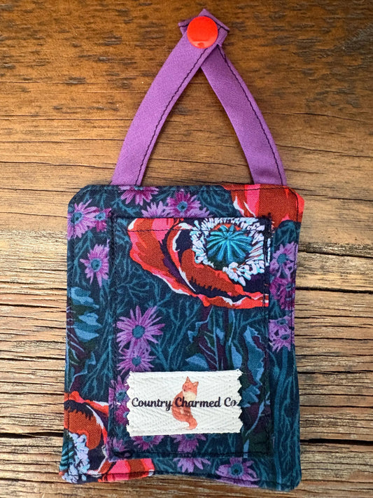 Fabric Boot Wallet | Hands-Free Credit Card Holder | Festival Rodeo Accessory