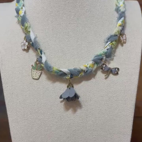 Bandana Charm Necklace